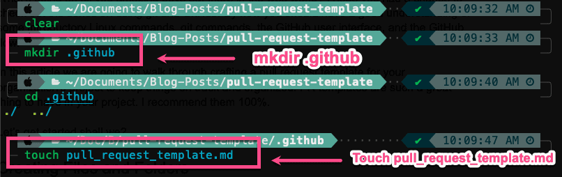 Split - Crafting a Github Pull Request Template - 1