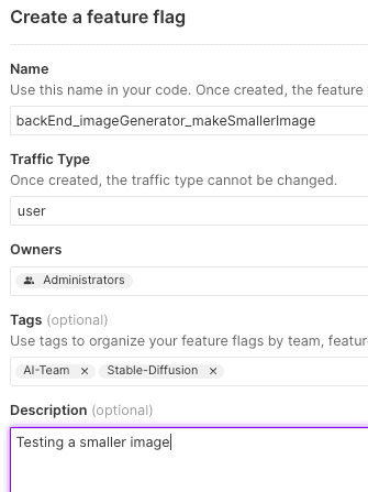 Split - Split and Stable Diffusion:  Feature Flags With Generative AI - 2